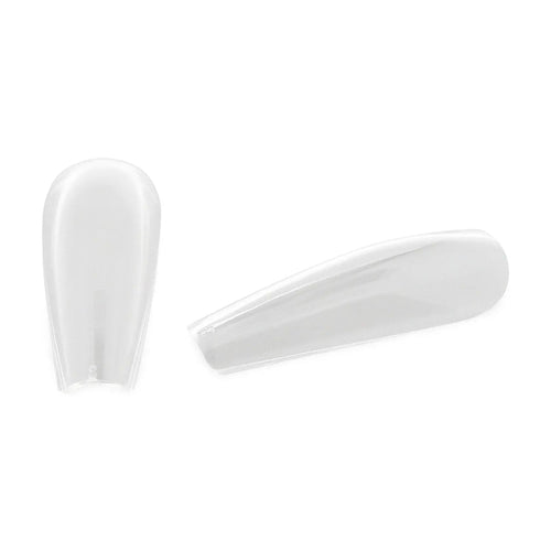 Volledige Dekking Lange Ballerina - Heldere Nageltips - 360 Tips