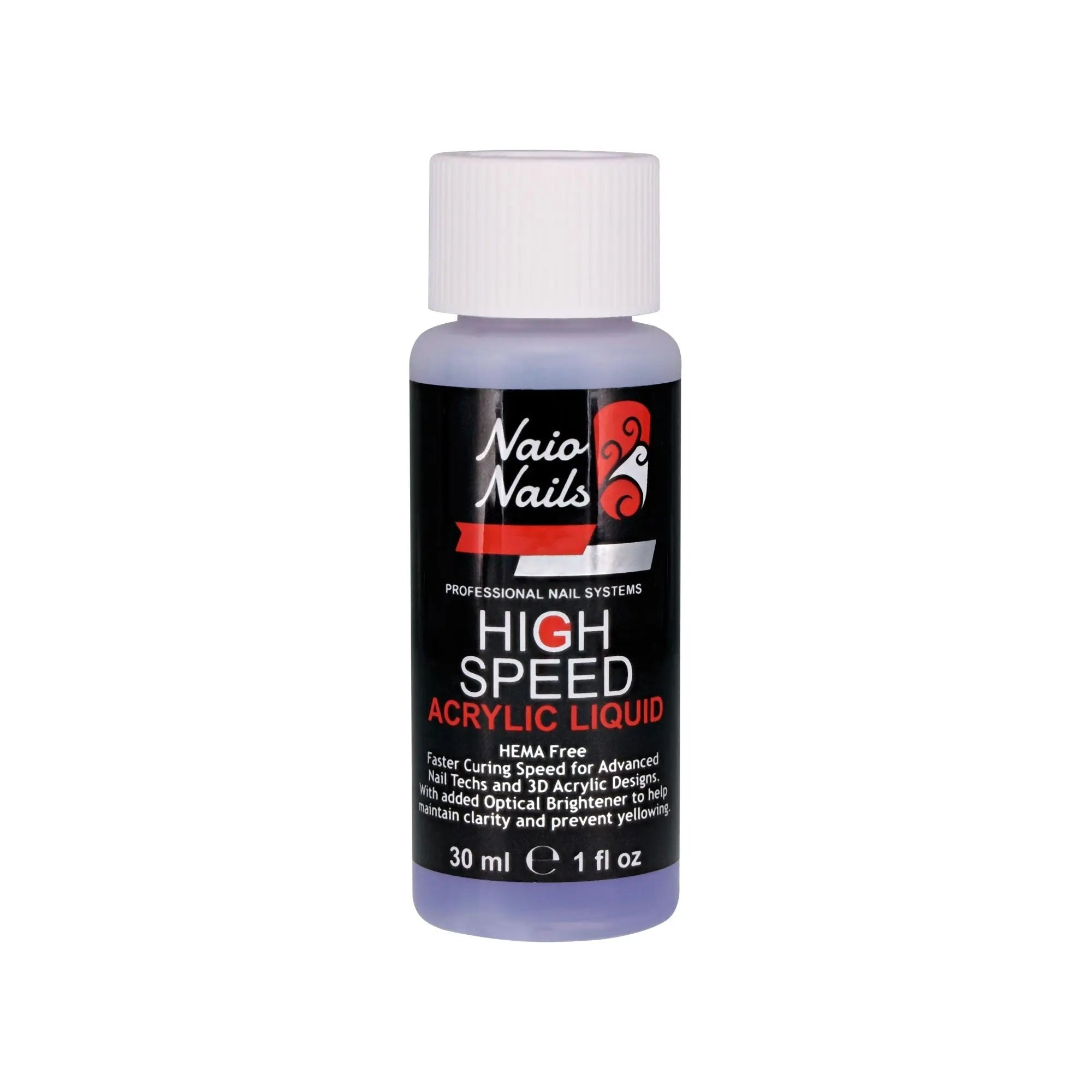 High Speed Acrylic Liquid 30ml   Naio Nails
