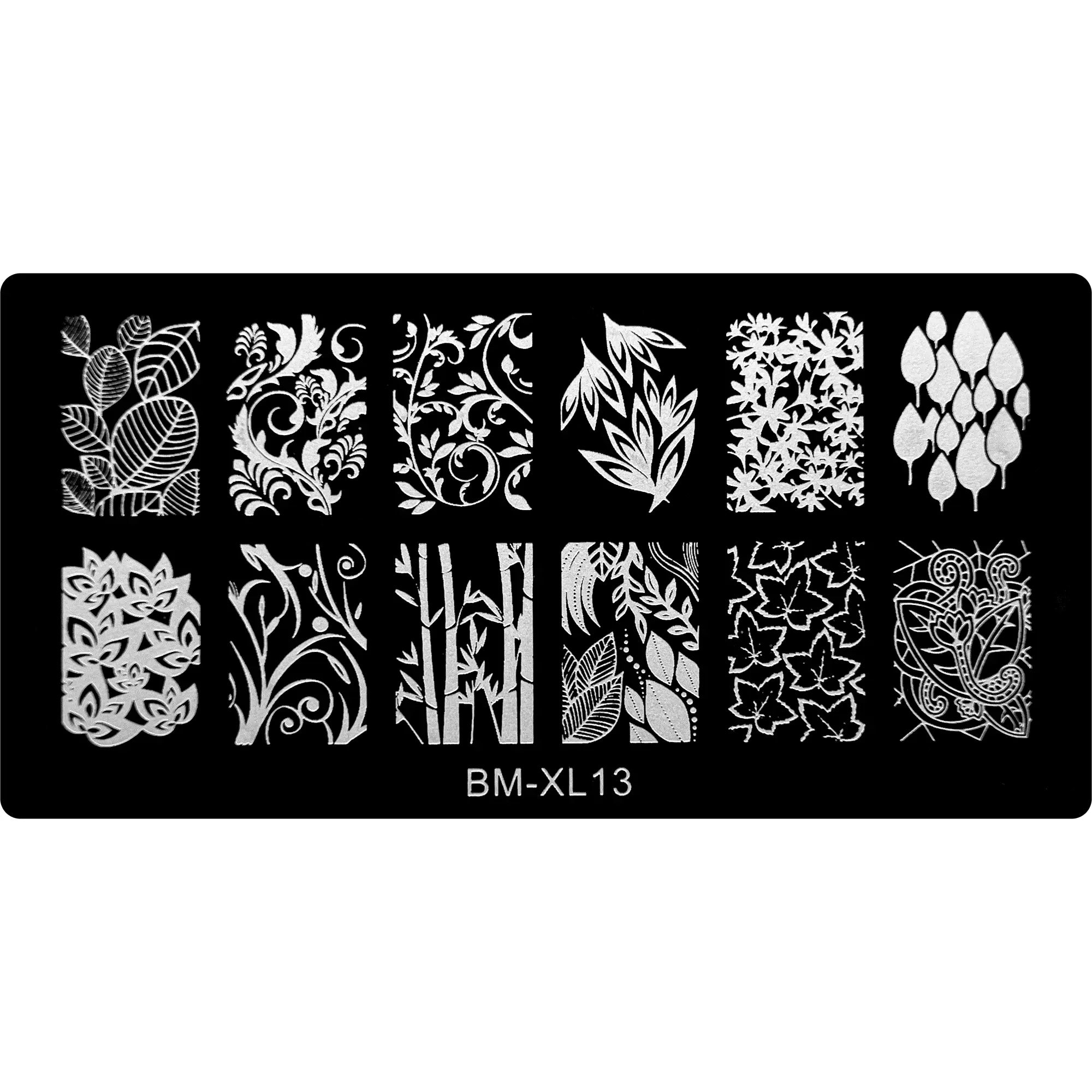 Stamping Plate - BM-XL13   Naio Nails