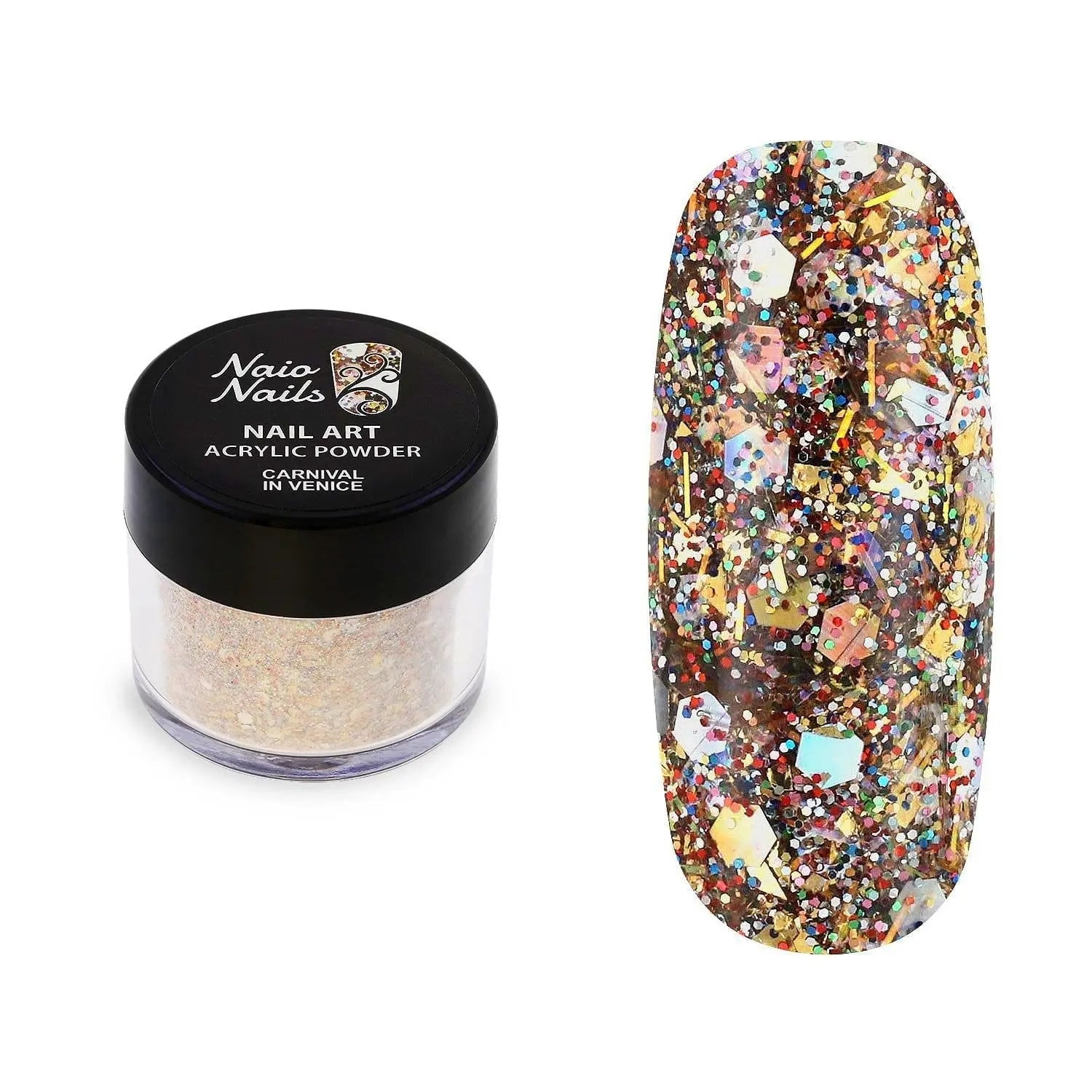 Carnival in Venice Acrylic Powder - 12g   Naio Nails