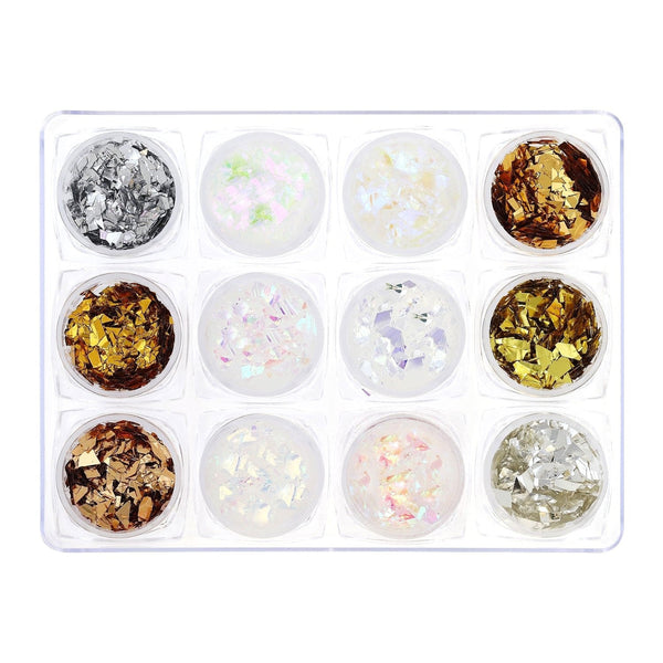 Glitter Set - NGS-012 - Iridescent & Metallic Mylar