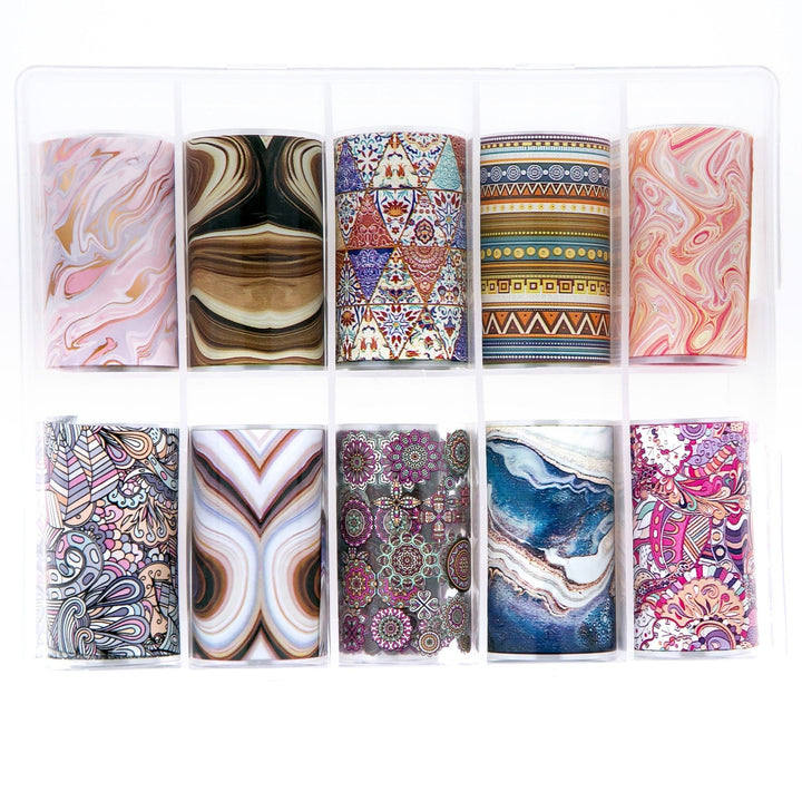 Assorted Marble & Paisley Patterns TFS-42