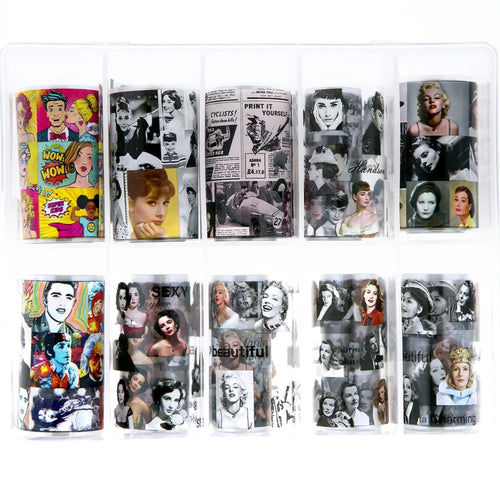 TFS-101 Pop Art Selectie van Transferfolies