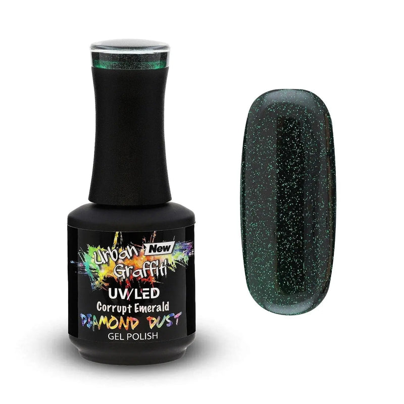 Esmalte en Gel Urban Graffiti Esmeralda Corrupta - UGGP-DD004 15ml