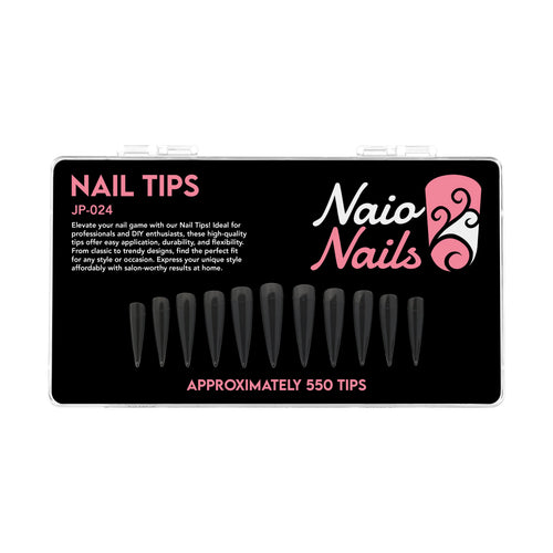 JP-024 Stiletto Nageltips - Natuurlijk - 550