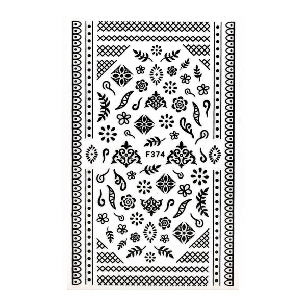 Nail Stickers-Black