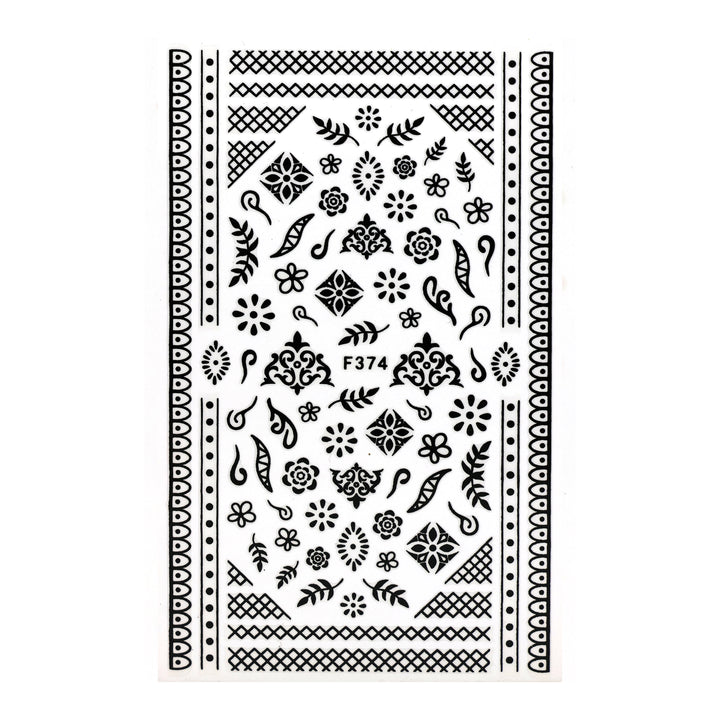 Nail Stickers-Black