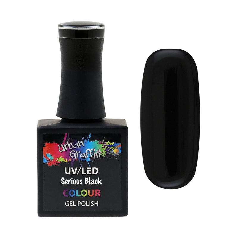 Serious Black - UGGP-A0002 Esmalte en Gel de Graffiti Urbano 15ml