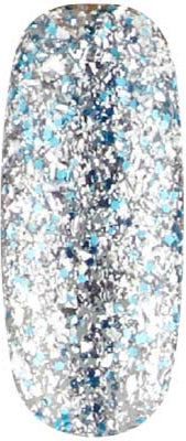 Zapatillas Cinders - UGGP-A0908 Urban Graffiti Plata y Azul con Brillo Esmalte 15ml