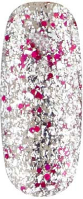 Suelo de Baile - UGGP-A0909 Esmalte de Gel con Purpurina Rosa y Plata Urban Graffiti 15ml