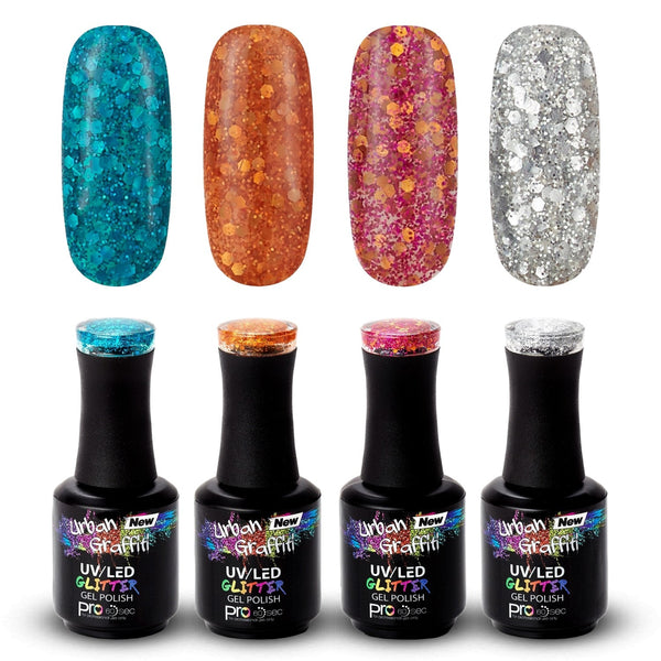 Chunky Glitter Gel Polish Collection