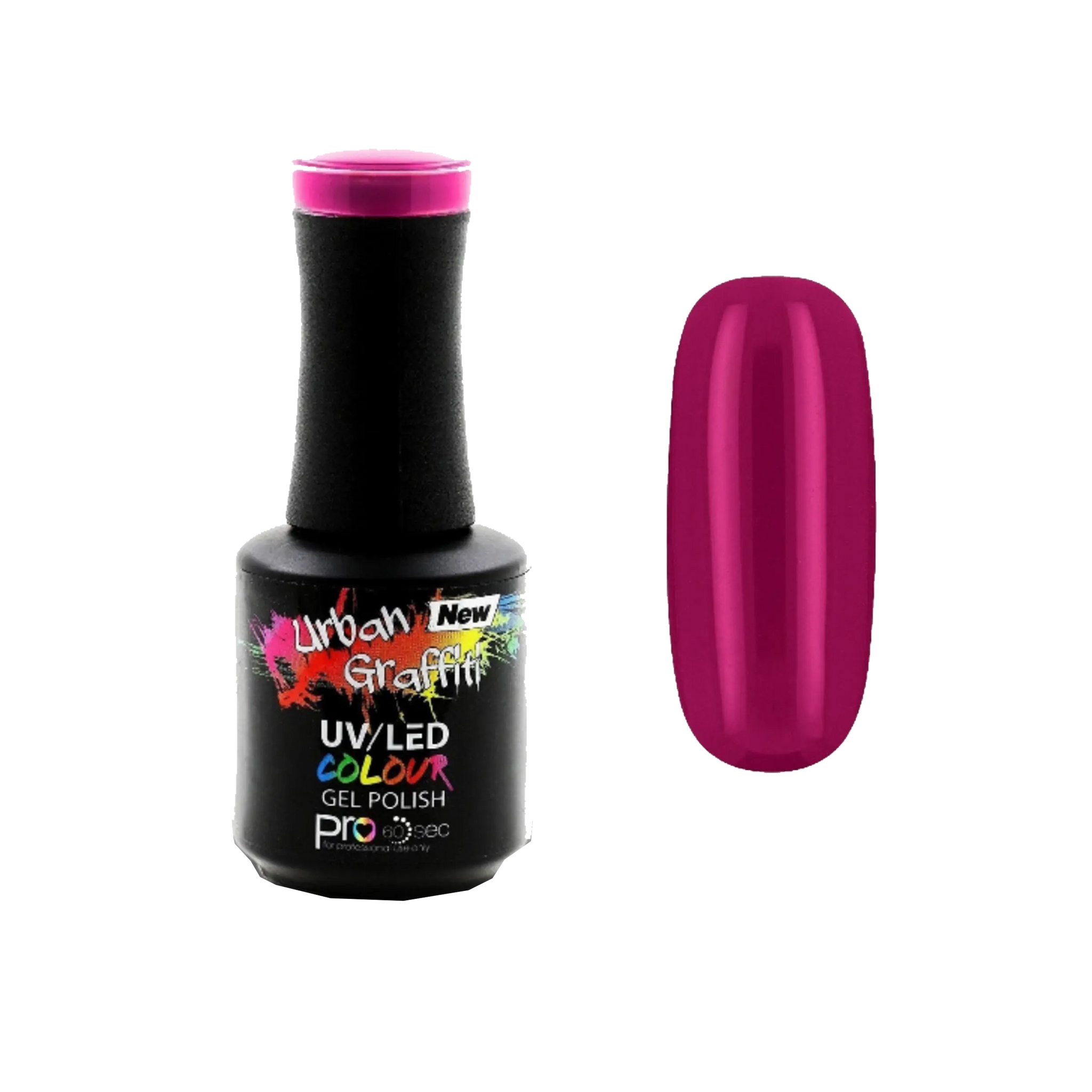 Damson in Distress - UGGP-A0716 Urban Graffiti Gel Polish 15ml   Naio Nails