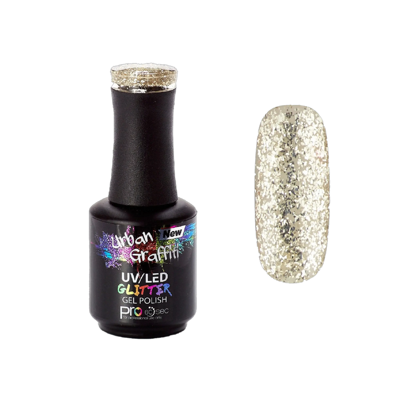 Midas Touch - UGGP-A0914 Esmalte en Gel con Purpurina Dorada de Graffiti Urbano 15ml