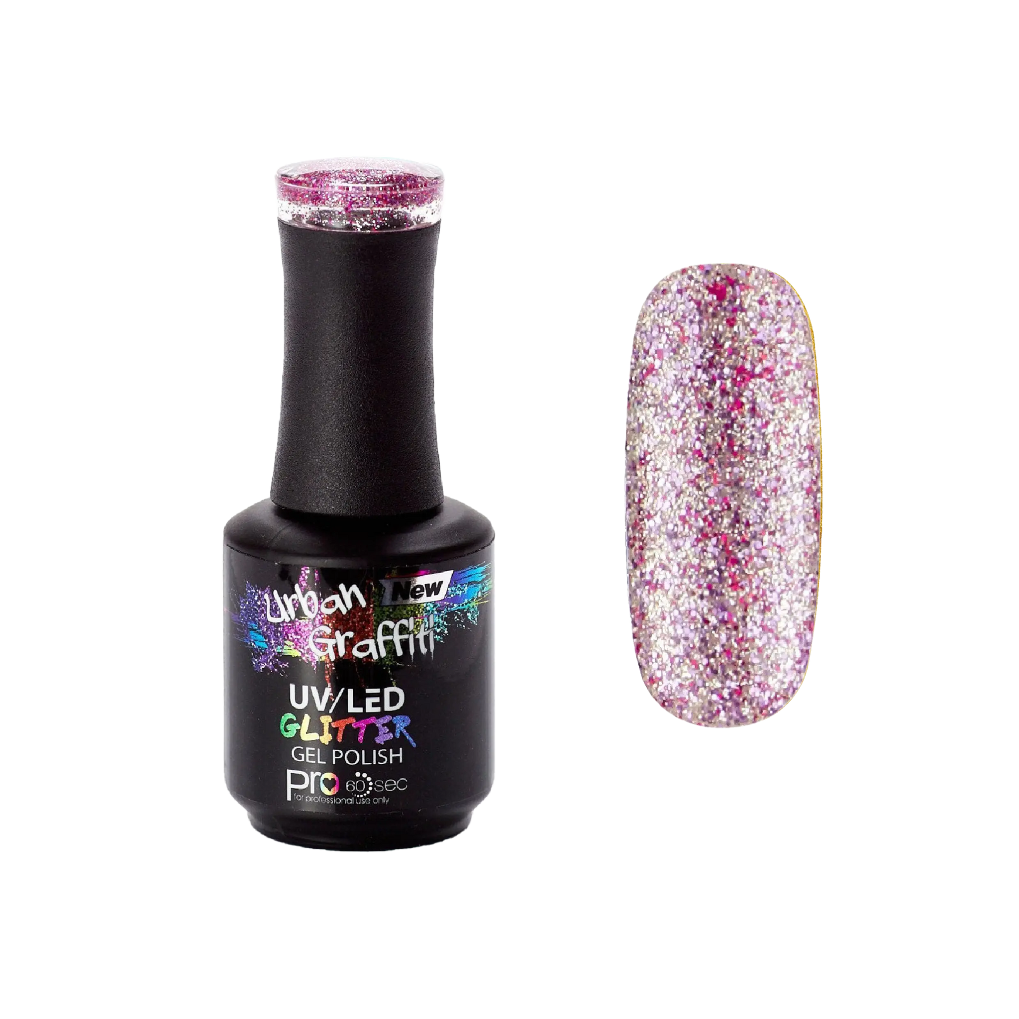 Party Time - UGGP-A0761 Urban Graffiti Gel Polish 15ml   Naio Nails
