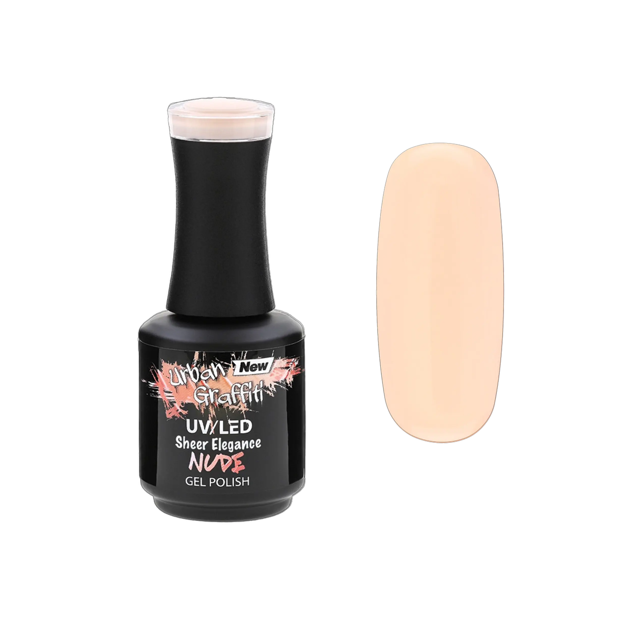 Sheer Elegance - UGGP-A0600 Urban Graffiti Gel Polish 15ml   Naio Nails