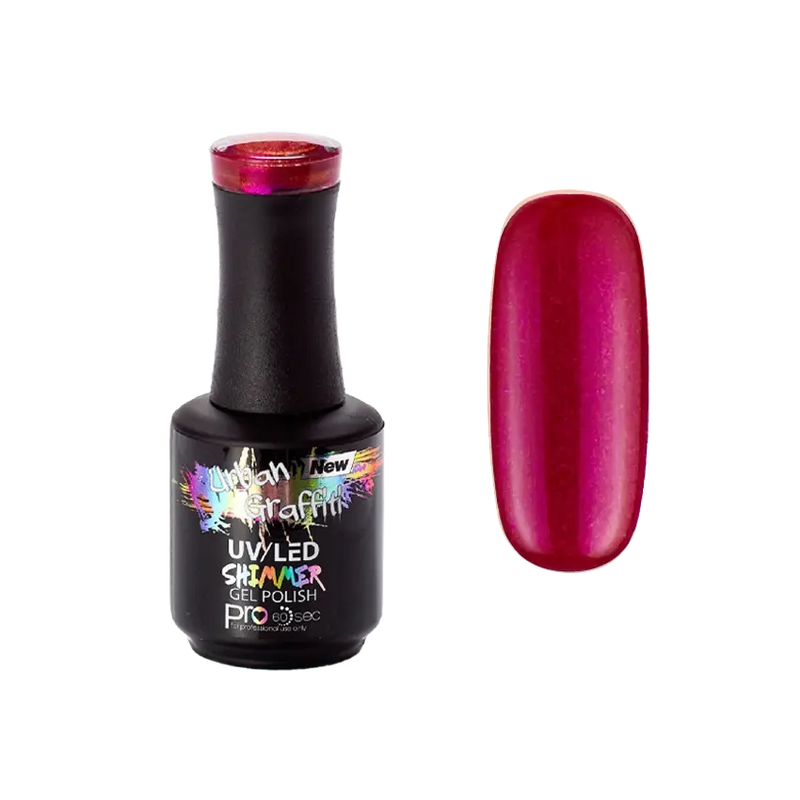 Esmalte en gel Urban Graffiti Sparkling Cranberry - UGGP-A0070 15ml