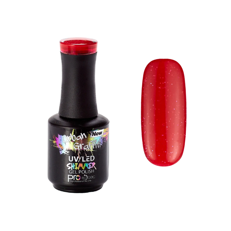 Sorbete de Fresa - UGGP-A0305 Esmalte en Gel Urban Graffiti 15ml